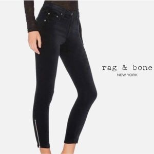 RAG & BONE 10” Capri SZ 26 - Black